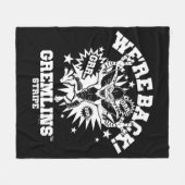 Gremlins | Stripe We zijn terug Fleece Deken (Voorkant (Horizontaal))