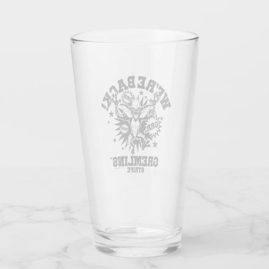 Gremlins | Stripe We zijn terug Glas (Achterkant)