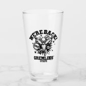Gremlins | Stripe We zijn terug Glas (Voorkant)