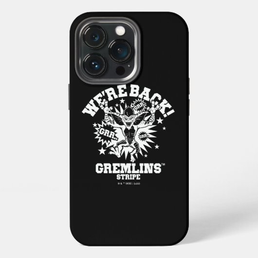 Gremlins | Stripe We zijn terug iPhone Hoesje (Achterkant)