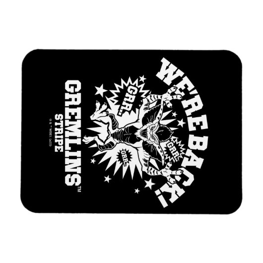 Gremlins | Stripe We zijn terug Magneet (Horizontaal)