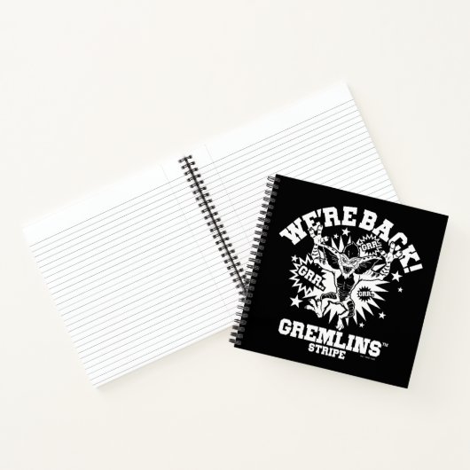 Gremlins | Stripe We zijn terug Notitieboek (Binnen)