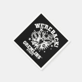 Gremlins | Stripe We zijn terug Servet (Hoek)