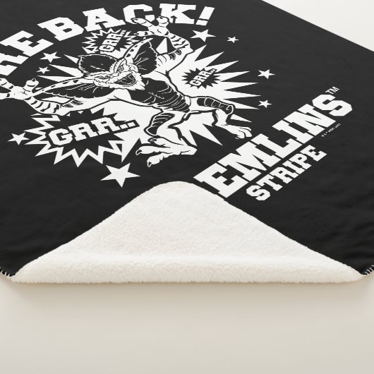 Gremlins | Stripe We zijn terug Sherpa Deken (3/4)