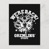 Gremlins | Stripe We're Back Briefkaart (Voorkant)