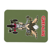 Gremlins | Tricycle voor het strepen Magneet (Horizontaal)