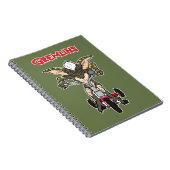 Gremlins | Tricycle voor het strepen Notitieboek (Rechterzijde)