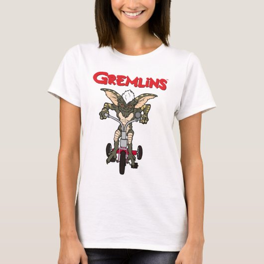 Gremlins | Tricycle voor het strepen T-shirt (Voorkant)