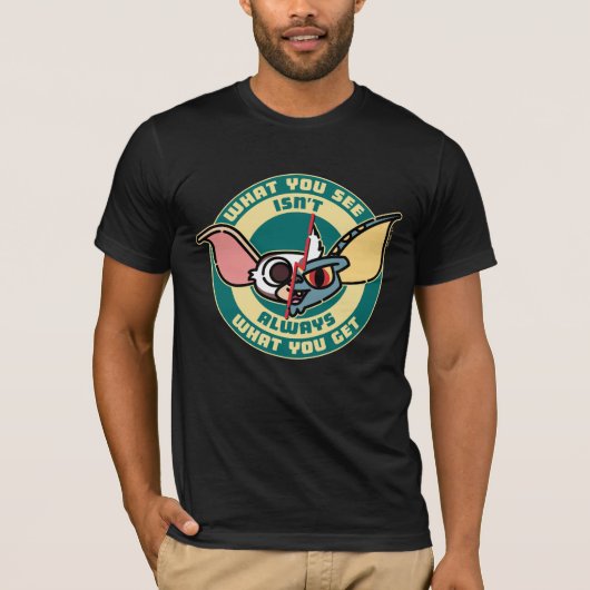 Gremlins | Wat je ziet is niet altijd wat je krijg T-shirt (Voorkant)