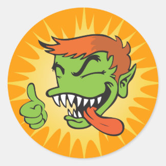 Gremmie Logo Sticker - Sinaasappel