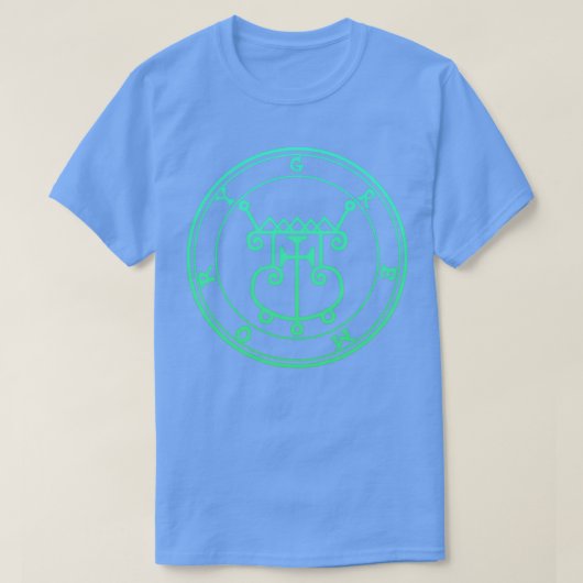 Gremory Sigil Processors Love Green Gradient T-shirt (Design voorkant)