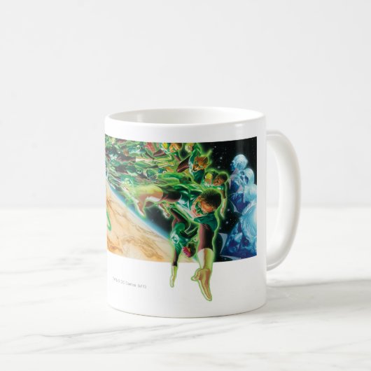 Gren Lantaarns vliegen in de ruimte Koffiemok (Voorkant rechts)