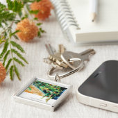 Gren Lantaarns vliegen in de ruimte Sleutelhanger (Zijkant)