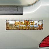 Grenada'83 OUF bumpersticker (Op auto)