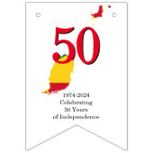 Grenada 2024 GRENADIAN 50e onafhankelijkheid Vlaggetjes (Derde vlag)