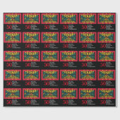 GRENADA 50e Jubileum Independence Custom 2024 Cadeaupapier (Vlak)