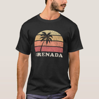 Grenada 70s Retro Throwback T-shirt