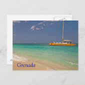 Grenada Beach Briefkaart (Voorkant / Achterkant)