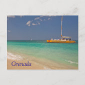 Grenada Beach Briefkaart (Voorkant)