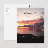 Grenada Briefkaart (Voorkant / Achterkant)