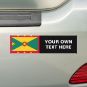 Grenada Bumpersticker (Op auto)