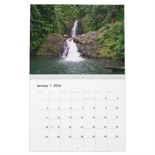 Grenada Calendar Kalender (Jan 2026)