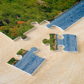 Grenada Caribisch zeegezicht. Legpuzzel (Zijkant)