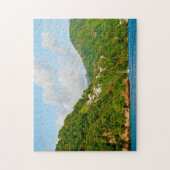 Grenada Caribisch zeegezicht. Legpuzzel (Verticaal)