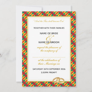 GRENADA CARRIACOU Christelijke scripts bruiloft Kaart