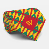 GRENADA Christelijke Schrift J3:16 Monogram Stropdas (Opgerold)