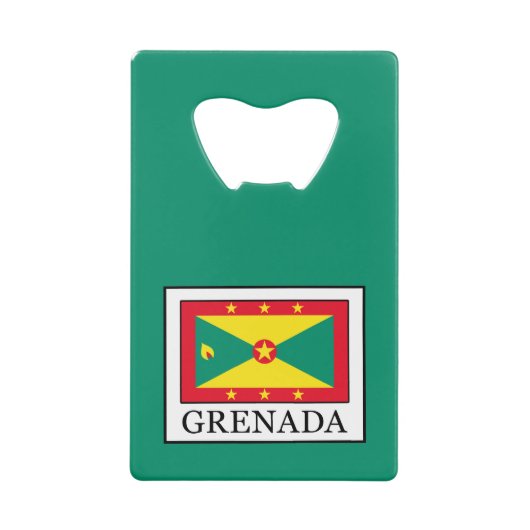 Grenada Creditkaart Flessenopener (Voorkant)