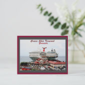 Grenada Cruise Ship Terminal Briefkaart (Staand voorkant)