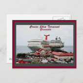 Grenada Cruise Ship Terminal Briefkaart (Voorkant / Achterkant)