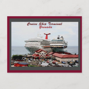 Grenada Cruise Ship Terminal Briefkaart