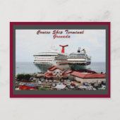 Grenada Cruise Ship Terminal Briefkaart (Voorkant)