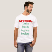 Grenada-eenheid T-shirt (Voorkant volledig)