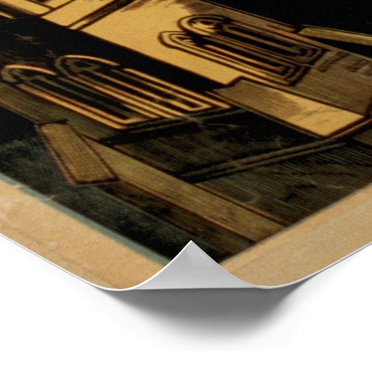 GRENADA FEDORA High Wire Act VAUDEVILLE Poster (Hoek)