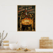 GRENADA FEDORA High Wire Act VAUDEVILLE Poster (Keuken)