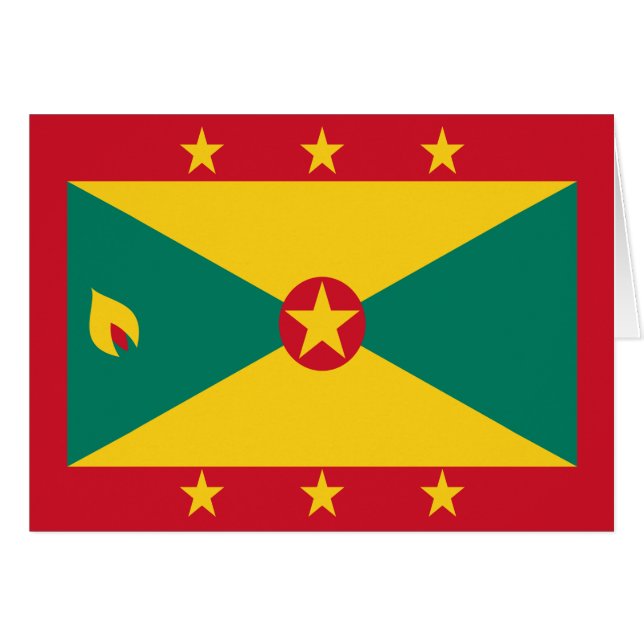 Grenada Flag (Voorkant Horizontaal)