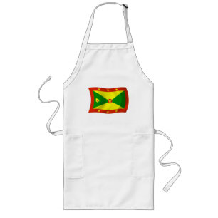 Grenada Flag Apron Lang Schort