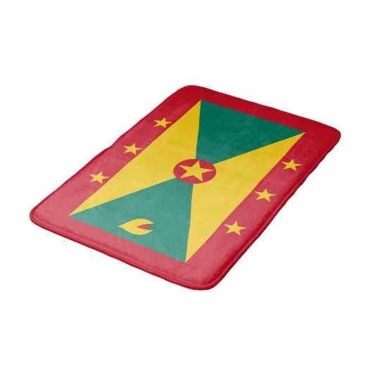 Grenada Flag Badmat (Gekanteld)