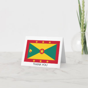 Grenada Flag Bedankkaart