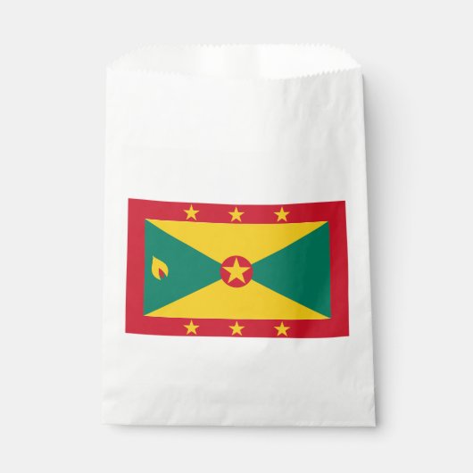 Grenada Flag Bedankzakje (Voorkant)