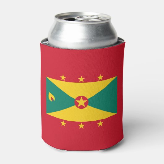 Grenada Flag Blikjeskoeler (Blikje Voorkant)