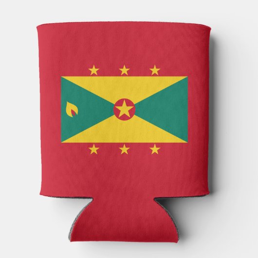 Grenada Flag Blikjeskoeler (Achterkant)