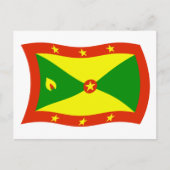 Grenada Flag Briefkaart (Voorkant)