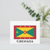 Grenada Flag Briefkaart (Staand voorkant)