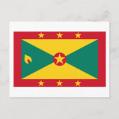 Grenada Flag Briefkaart (Voorkant)