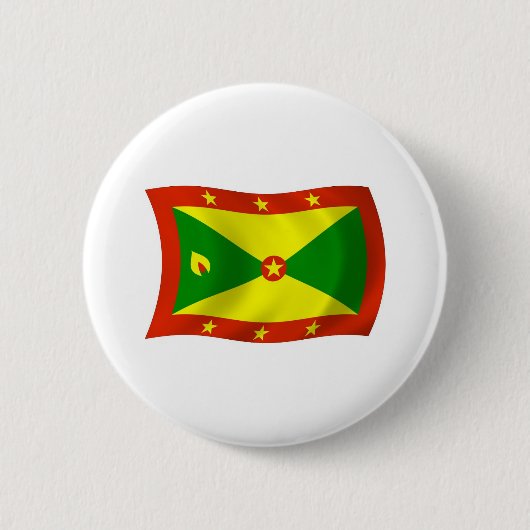 Grenada Flag Button (Voorkant)