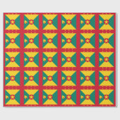 Grenada Flag Cadeaupapier (Vlak)